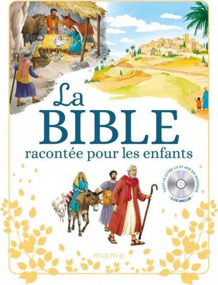 Bible racontée pour les enfants (la) - avec 2 CD