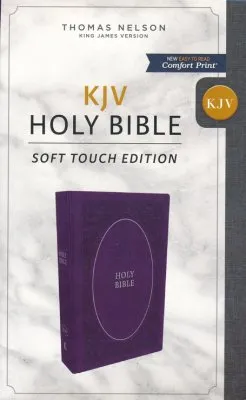Anglais, Bible KJV, Holy Bible, soft touch edition
