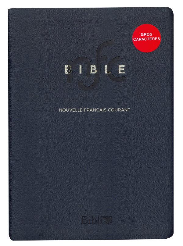 Bible NFC sans deutérocanonique - gros caractères