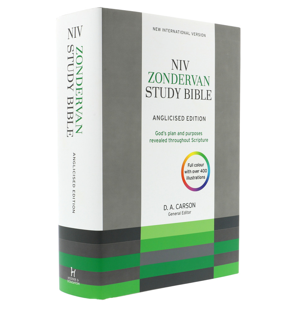 Anglais, Bible NIV Zondervan study Bible