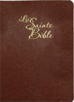Bible segond 1910, gros caractères - Similicuir marron
