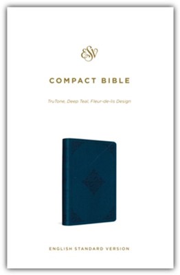 Anglais, Bible ESV - Compact Bible Fleur-de-lis design